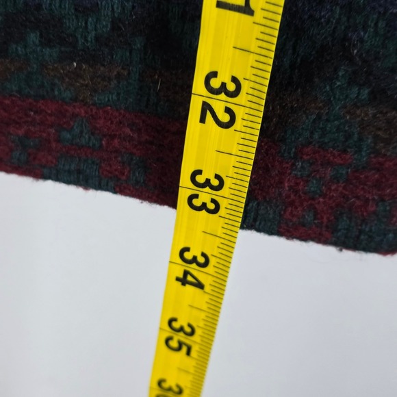 Woolrich Navajo Wool Blend Barn Aztec Chore Coat Jacket Mens Large USA Made - Picture 6 of 7